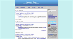 Desktop Screenshot of blog.mawan.de